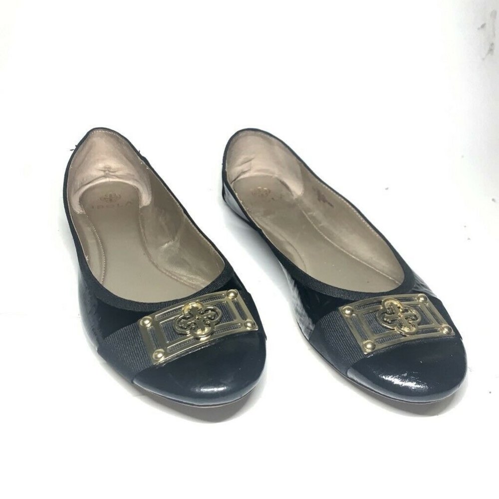 Isola Womens Britt II Ballet Flats Shoes Black 8.5